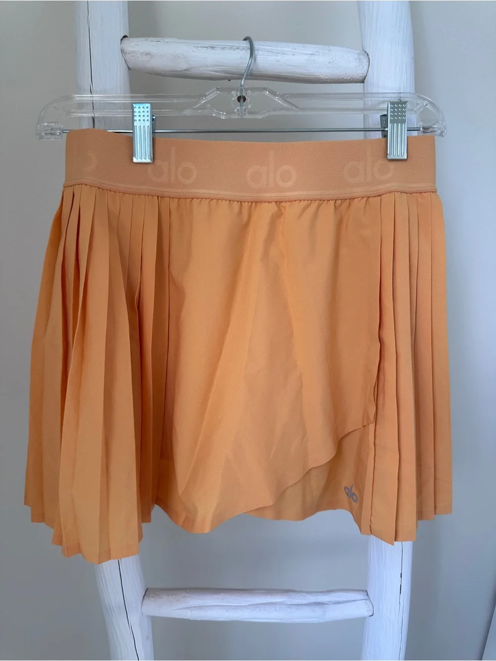 ALO Aces Sports Sunny Skort Golden Orange Size Small